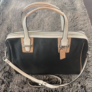 Coach TAYLOR SPECTATOR LEATHER SATCHEL ( F27027),  New Without Tags, Black